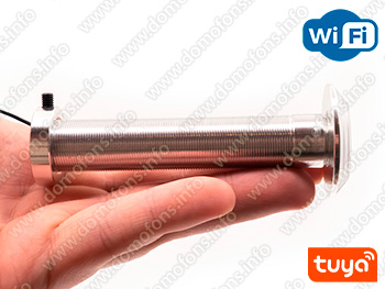 FullHD видеоглазок WiFi-TUYA для входной двери IHome-HQ5-32-Tuya