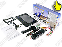 Проводной видеодомофон HDcom B-707 комплектация